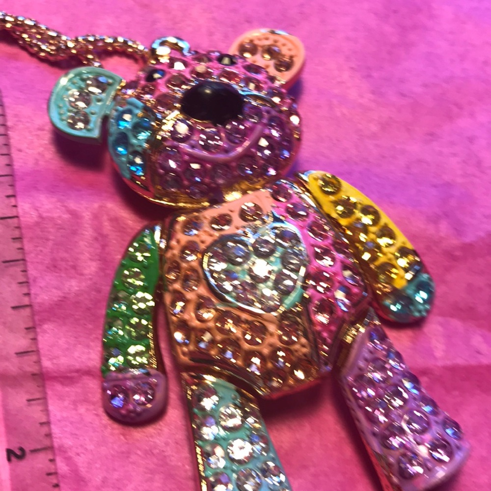 😋😍My favorite necklace !!! teddy bear